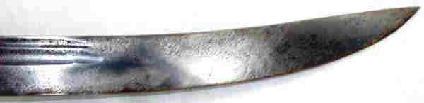 Virginia Manufactory Horseman's Saber - Second Type, 1803-1820 - Blade Point