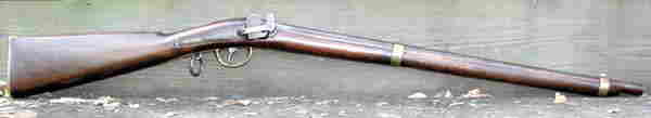 The Jenks-Remington Single Shot Breechloading Percussion Carbine - Obverse View