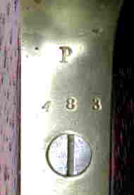 "P" Plus "483'' on Trigger Guard Tang