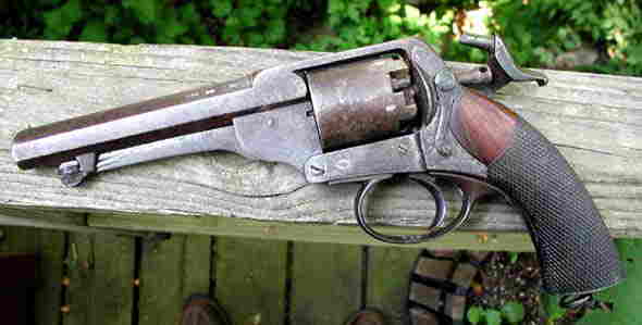 A COUPLE OF NICE OUTSIDE VIEWS OF THE KERR REVOLVER