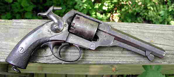 A COUPLE OF NICE OUTSIDE VIEWS OF THE KERR REVOLVER