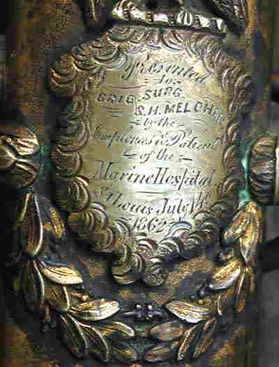 Inscription On Obverse of Middle Scabbard Band