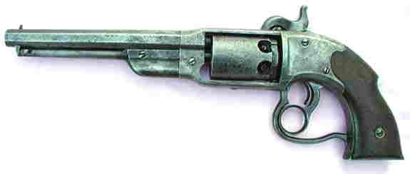 LEFT VIEW OF THE SAVAGE-NORTH .36 CALIBER REVOLVER