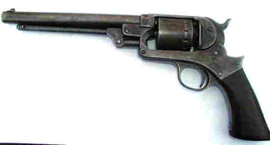 Left Side View Of The Starr Model 1863 Single Action Revolver