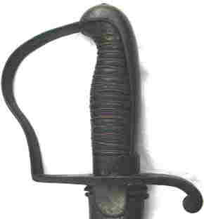 OBVERSE VIEW OF HILT