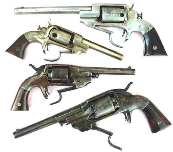 Some Civil War Era Allen & Wheelock Percussion Revolvers
