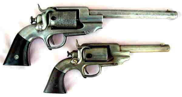 Sidehammer Navy Revolver and Sidehammer Pocket or Belt Revolver