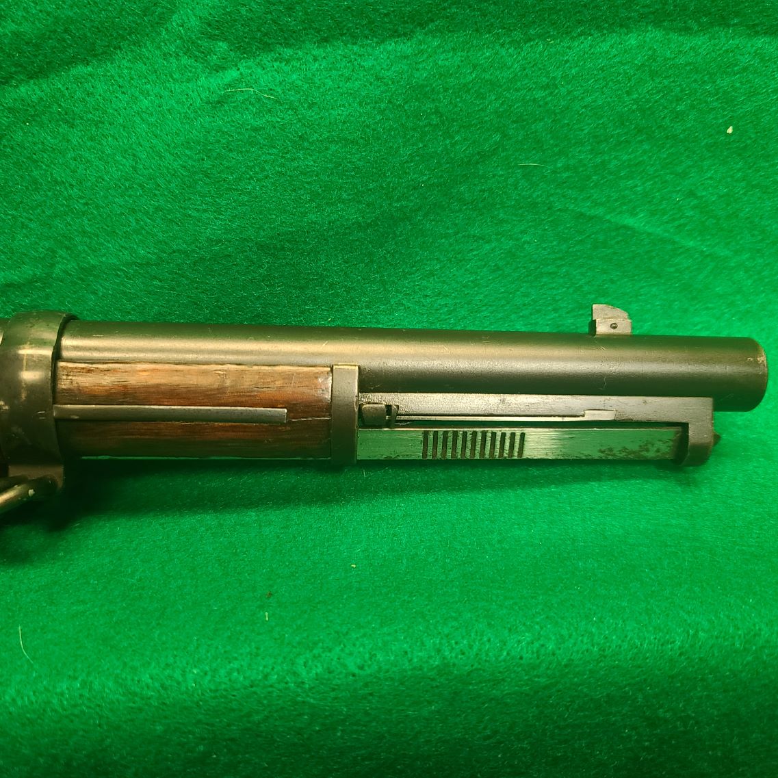 another of the 1881 exp rifle. You can barely see the rifle sling swivel which is not an 1882 type
